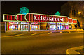 Leisureland, Marine Parade at night in NR30 2DG