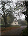 Little Gransden: morning mist in SG19 3DY