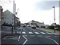 Zebra crossing on Derby Road, Heanor in DE75 7GT