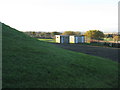 Huts at the Preston Service Reservoir in EH49 6QW