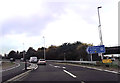 Slip road to M27 at junction 5 eastbound in SO16 2PA
