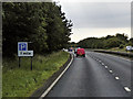 Westbound A47 neae Etling Green in NR20 3HB