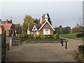 Lodge at the entrance of Christchurch Park in IP4 2EZ