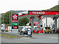 Petrol station at Llanrhystud, Ceredigion in SY23 5DL