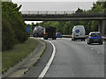 Watton Road Bridge over Norwich Bypass near to Little Melton in NR9 3LB