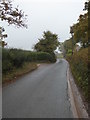 The lane from Stoke Post to Pinhoe in EX4 0AA