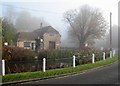 Barton: morning mist in CB23 7AY