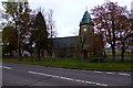 Drumclog Church boundary railings in ML10 6QQ