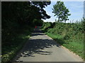 Minor road towards Steppingley in Steppingley