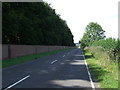 Heading west beside Sandylane Plantation in Husborne Crawley