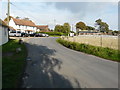 Looking north-northeast along Swamp Road in TN29 0AH