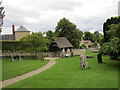 The churchyard and lychgate, Overbury in GL20 7JP