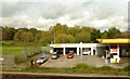 Petrol Station from railway line in SL1 4LR
