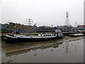 Lotte moored on River Colne in The Hythe in CO2 8JX