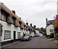 Thatched Cottages in Monxton High Street in SP11 8AH