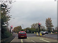 Junction for park and ride at Petersfinger in SP5 3DB