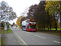 Southwell bus in Lowdham in NG14 7DU