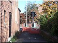 Footpath through to Cowick Street from Holland Road in EX4 1JS