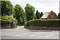 Dalston Road entrance to crematorium in CA2 6HJ