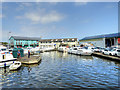 Marina on the River Bure at Wroxham in NR12 8UN