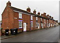 Long row of houses, Shifnal in TF11 8DT