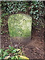 Detail of the Cantlop milestone in Shropshire