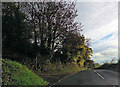 Southern exit from Bickleigh onto A396 in EX16 8RH