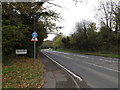 Entering Harpenden on the A1081 St.Albans Road in AL5 2AT