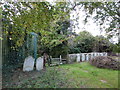 Gravestones in The Old Churchyard, Thorley in Bouldnor