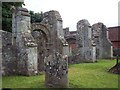 The ruins of St Leonards Church, Sutton Veny in BA12 7AH