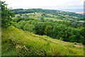 Footpath on the edge of Leckhampton Hill in GL53 9QW