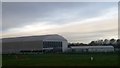 Concorde hangar at the viewing area at Manchester Airport in M90 5XA