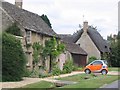 Cottages and Car in Minster Lovell in OX29 0RN