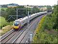 Virgin Pendolino on the West Coast Mainline in NN7 3NR