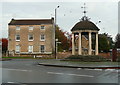 Darfield House and the Market Cross, Tickhill in DN11 9HS