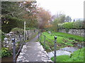 Carew Cheriton Church - footpath and bridge in SA70 8SR