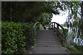 Footbridge, Thames Path in RG9 2JD
