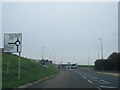 A183 nears Redwell Lane roundabout in NE34 7JE