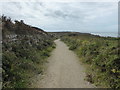 Cycle track at Sennen in TR19 7BY
