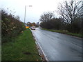 Approaching traffic lights on the B6271, Brompton-on-Swale in DL10 7JD