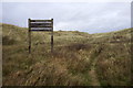 Sign for Ainsdale and Birkdale Hills Local Nature Reserve in L37 1LB