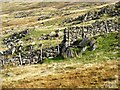 Drystone walling on Green Pikes in Dunnerdale-with-Seathwaite