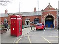 Post Office Box outside Whitley Bay Metro Station in NE30 3DR