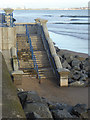 Steps to the beach, Seaton Carew in TS25 1XD