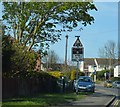 Level crossing sign, Lyminster Rd, A284 in BN17 7LG