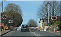Level crossing, Lyminster Rd in BN17 7LG