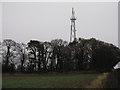 TV transmission mast near Seggarsdean in EH41 4LD