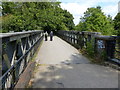 Path across the Great Linford Railway Bridge No 76A in MK14 5ED