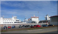 Cars and Ferries at Lerwick in Lerwick