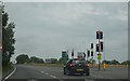 Traffic lights on the A33 in RG7 1WQ